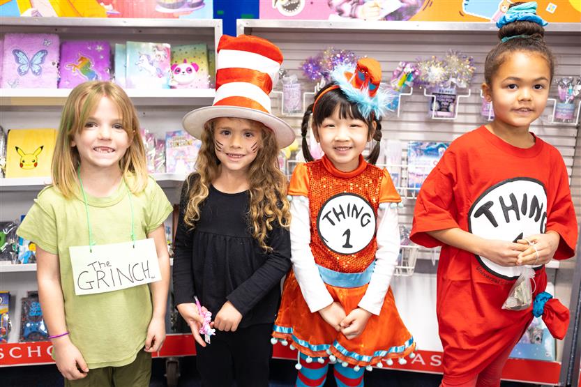 Students celebrate reading during Read Across America Week